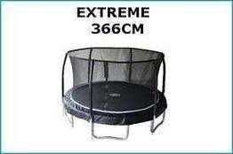 Extreme trampolin Ø: 366 cm Inkl. Sikkerhedsnet