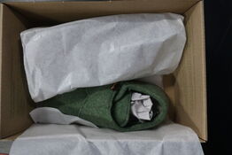 Hjemmesko FRODDO Barefoot Wooly Slippers G1700341-5 Green Str: 26