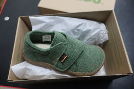 Hjemmesko FRODDO Barefoot Wooly Slippers G1700341-5 Green Str: 24