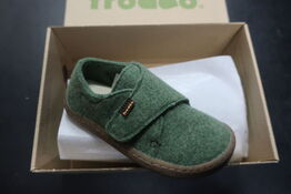 Hjemmesko FRODDO Barefoot Wooly Slippers G1700341-5 Green Str: 25