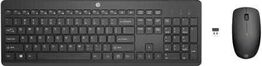 Trådløst tastatur HP 230 Wireless Keyboard, Black 