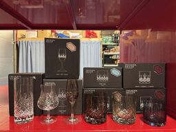 6 stk. ass. Frederik Bagger glas