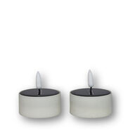 17 pk. Cozzy store solcelle fyrfadslys 2 stk. Ø6,2xH5 cm