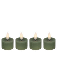 6 pk. Cozzy LED bloklys Grøn med fjernbetjening udendørs 3 stk.