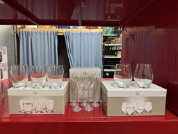 10 stk. ass. Holmegaard glas