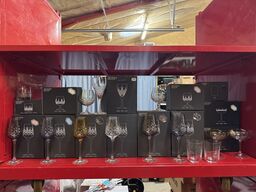 14 stk. ass. Frederik Bagger glas