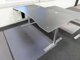 El hæve/sænke skrivebord 200x100 cm