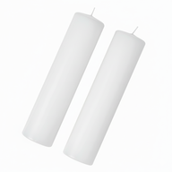 2 pk. Georg Jensen bloklys 2 stk. H25 cm Ø6cm