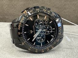 Armbåndsur  MASERATI TRAGUARDO 45 MM CHR BLACK DIAL BR BLACK