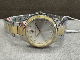 Armbåndsur  MASERATI ATTRAZIONE 30 MM 3H SILVER DIAL SS+YG BR