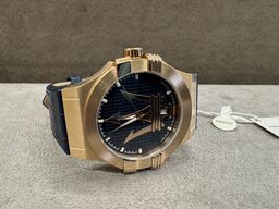 Armbåndsur  MASERATI POTENZA 42 MM 3H BLUE DIAL BLUE STRAP