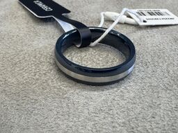 Fingerring MASERATI CERAMIC RING SS CERAMIC BLUE SZ27