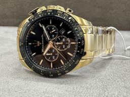 Armbåndsur  MASERATI TRAGUARDO 45 MM CHR BLACK DIAL BR YG