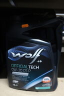 2 stk. motorolie WOLF 0W-20 C5 P