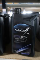 9 stk. motorolie WOLF
