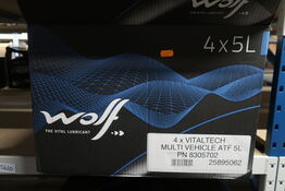 3 stk. gearkasseolie WOLF ATF