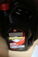 2 stk. motorolie HAVOLINE 15W40 