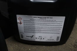 40 liter bremsevæske WOLF DOT 3&4