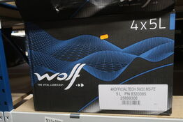 3 stk. motorolie WOLF 5W20 MS-FE