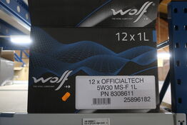 9 stk. motorolie WOLF 5W30 MS-F 