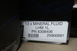 12 stk. hydraulikolie WOLF LHM  