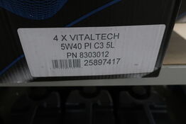 2 stk. motorolie WOLF 5W40 PI C3 5L