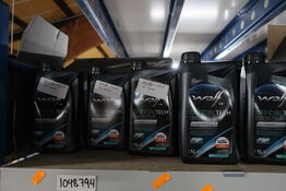 16 stk. motorolie WOLF 0W10 C6 F