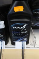 6 stk. bremsevæske dot 3&4 WOLF 