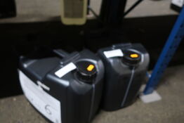 20 liter motorolie 0W30 samt 20 liter gearkasseolie ATF LIFE Protect 8