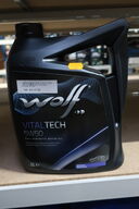 5 liter motorolie WOLF 5W50