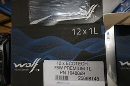 10 stk. gearkasseolie WOLF 75W Premium