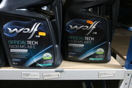 5 stk. motorolie WOLF 0W20 MS-MFE
