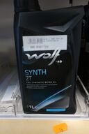 4 stk. motorolie WOLF SYNTH 2T  