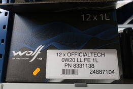 5 stk. motorolie WOLF 0W20 LL FE