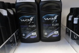 6 stk. bremsevæske dot 3&4 WOLF 