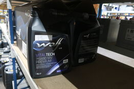 6 stk. gearkasseolie WOLF 75W80 MV Premium 