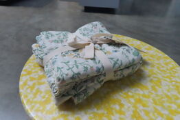 3 pk. Stofbleer OLIVER FURNITURE SOMMER FLOWERS