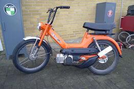 Knallert, PUCK Maxi S, Orange metal MOMSFRI