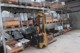 3 fag pallereoler uden indhold