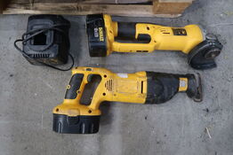 DeWalt akku vinkelsliber & bajonetsav