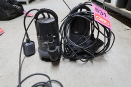 2 stk. Dykpumper, Adano 550W