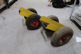 2 stk. Transportvogne 