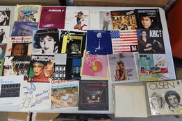 166 stk. Vinyl singler