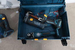 3 stk. akku håndværktøj BOSCH, MAKITA