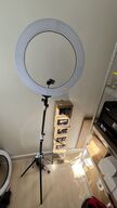 LED-Ringlys med stativ + 7 Stk. LED String Lights