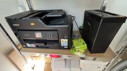 Inkjet Printer BROTHER MFC - J5330DW + Makulator + Printerpatroner