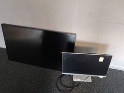 TV samt PC-skærm