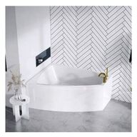 Strømberg NORDUM Hjørnebadekar Hvid Akryl