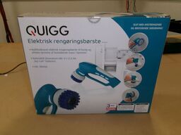 Rengøringsbørste batteridreven QUIGG