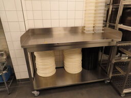 Stålbord på hjul GP PRODUCTION